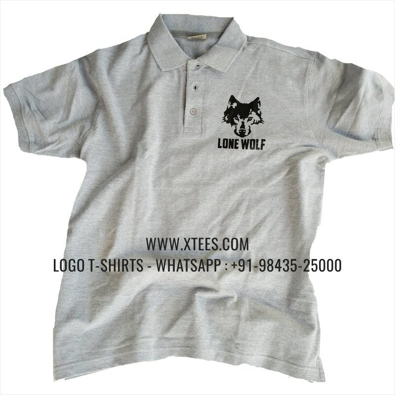 Biker Club Collar Polo T-Shirt