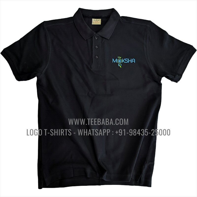 Cafe Uniform Collar Polo T-Shirt