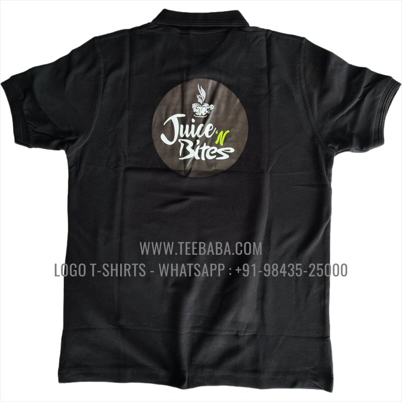 Cafe Uniform Collar Polo T-Shirt