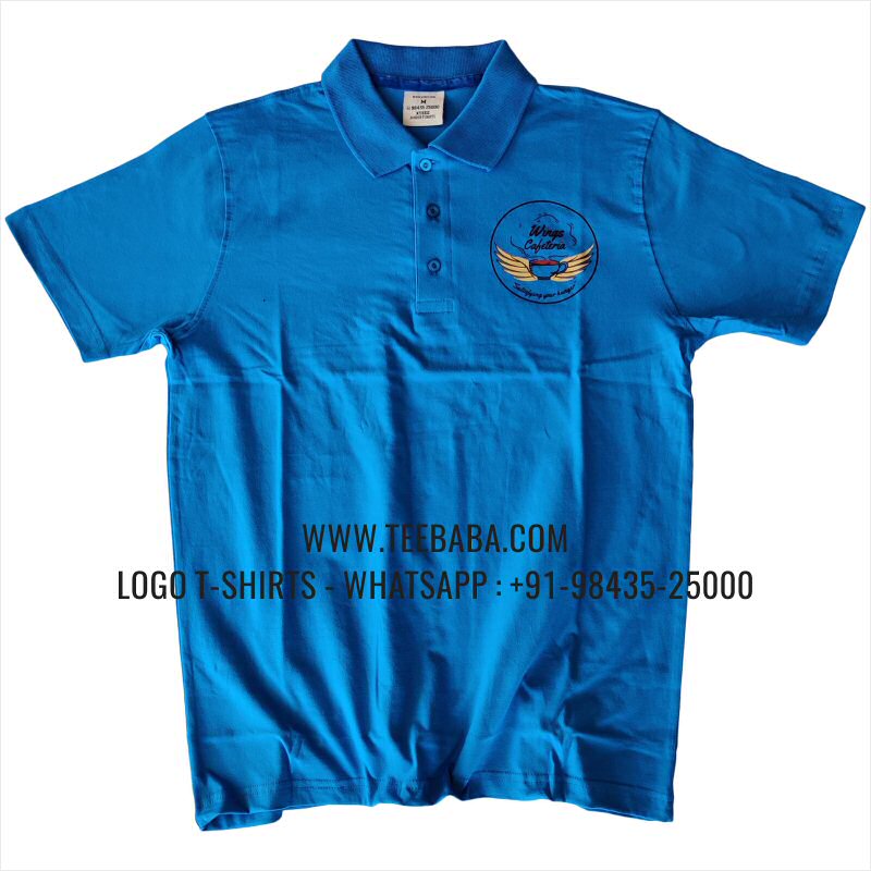 Cafe Uniform Collar Polo T-Shirt