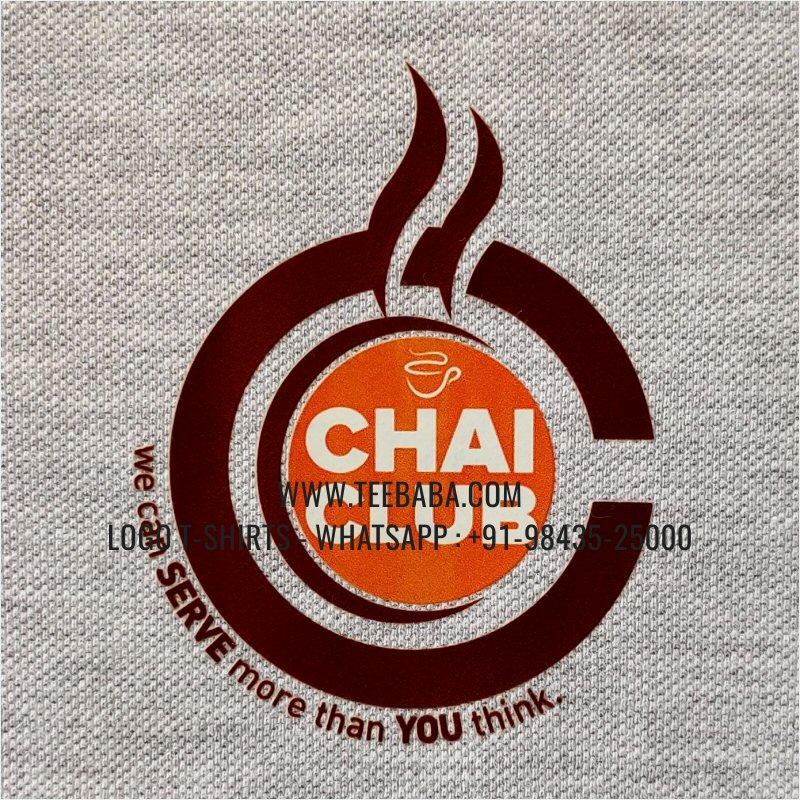 Chai Shop Uniform Collar Polo T-Shirt