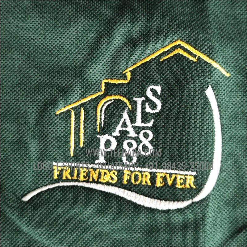 Friends Get Together Collar Polo T-Shirt