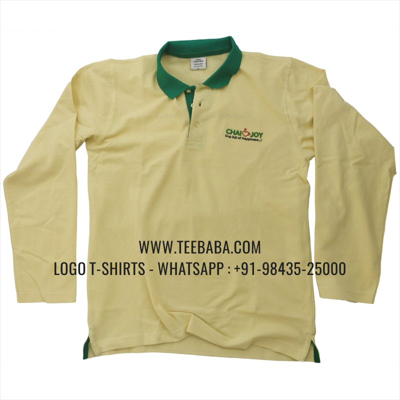 Full Sleeve Collar Polo T-Shirt