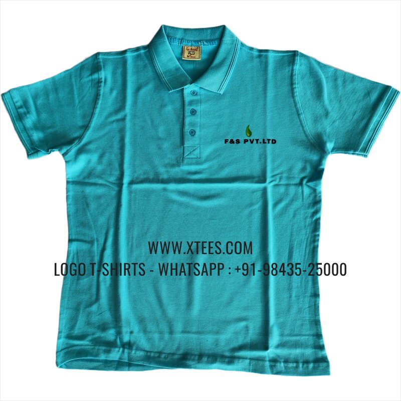 Gas Delivery Uniform Collar Polo T-Shirt