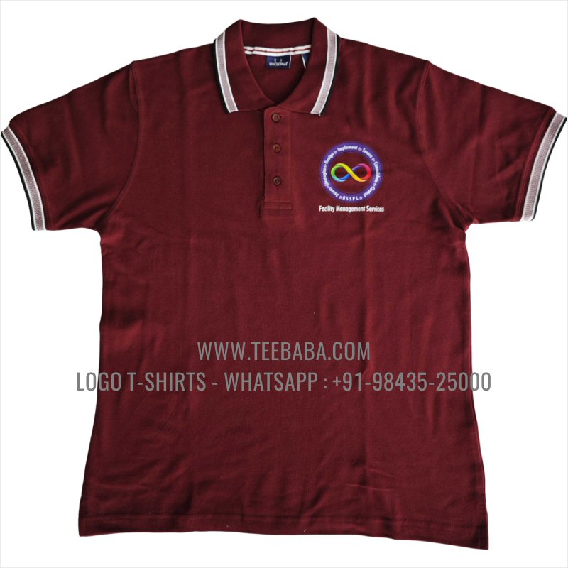 Jacquard Collar Polo T-Shirt