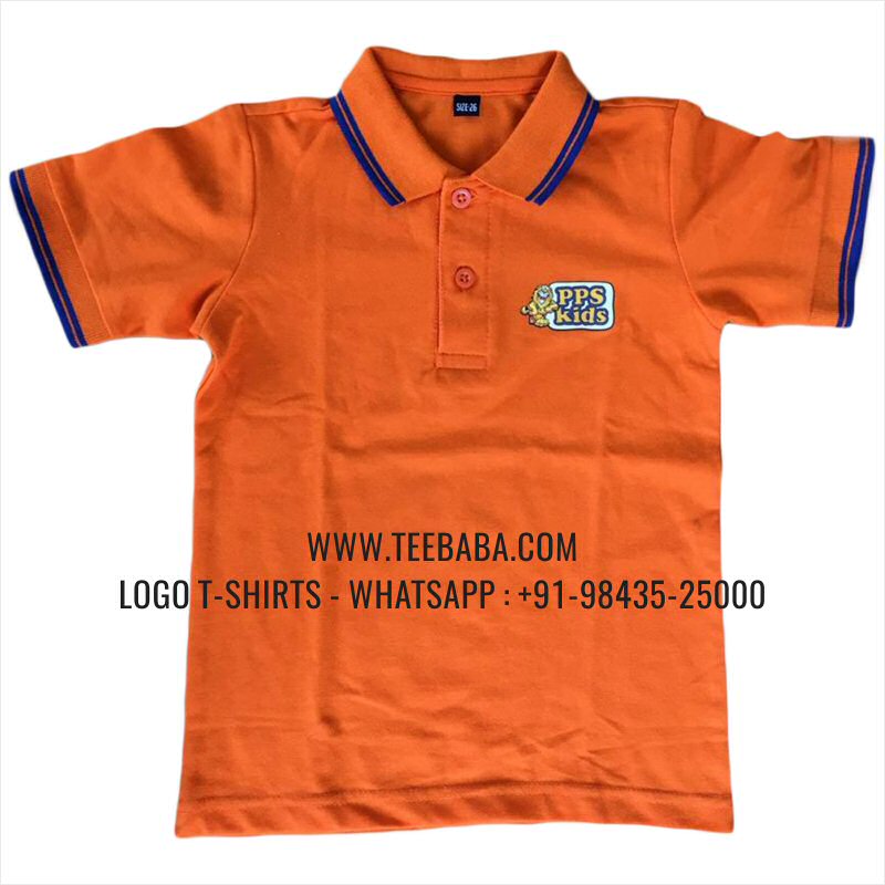 Kids Collar Polo T-Shirt