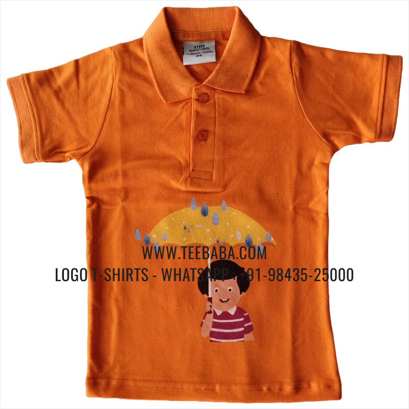 Kids Collar Polo T-Shirt