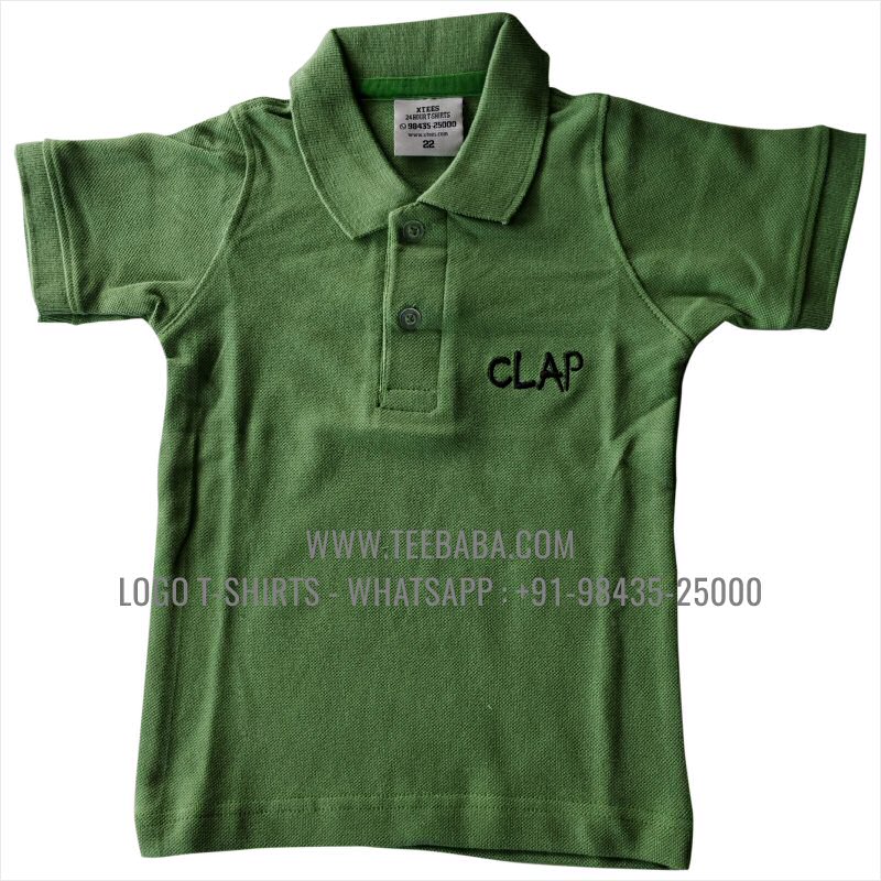 Kids Collar Polo T-Shirt