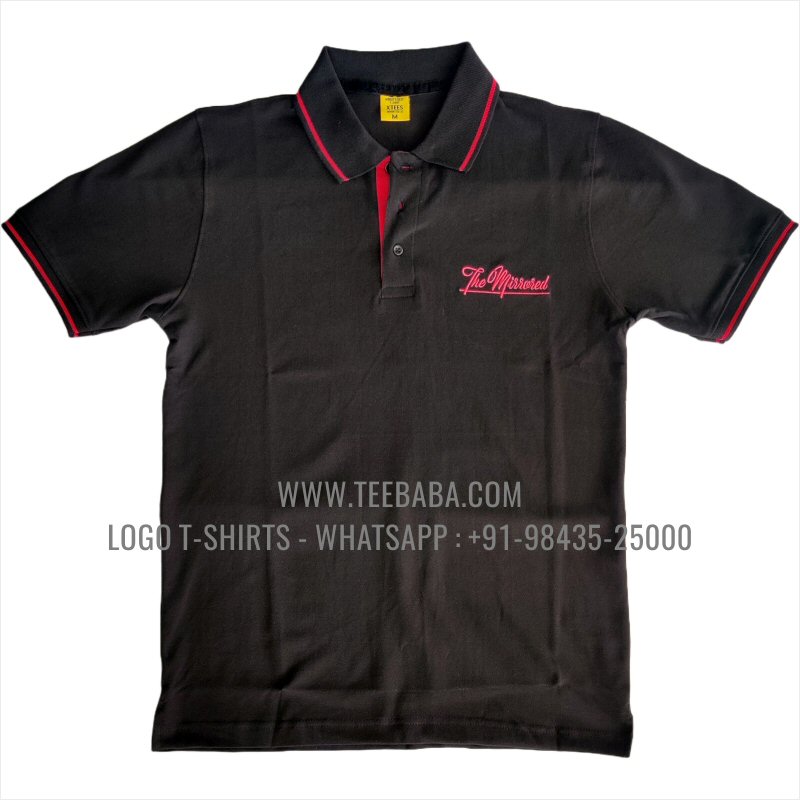 Saloon Uniform Collar Polo T-Shirt