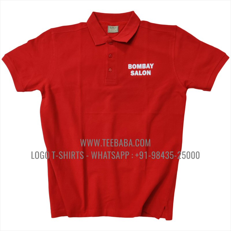 Saloon Uniform Collar Polo T-Shirt