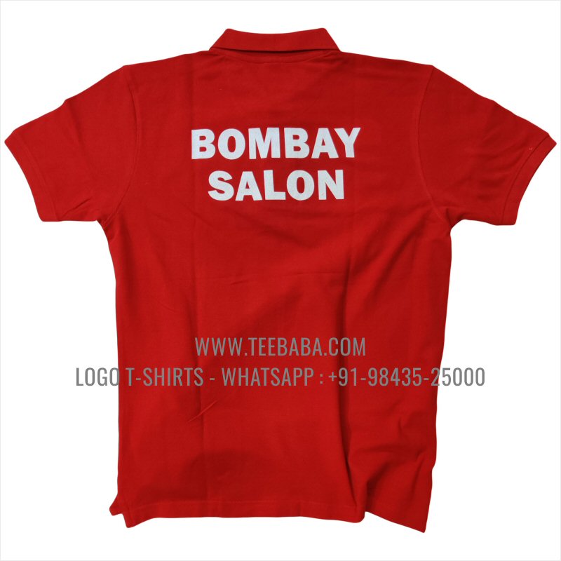 Saloon Uniform Collar Polo T-Shirt