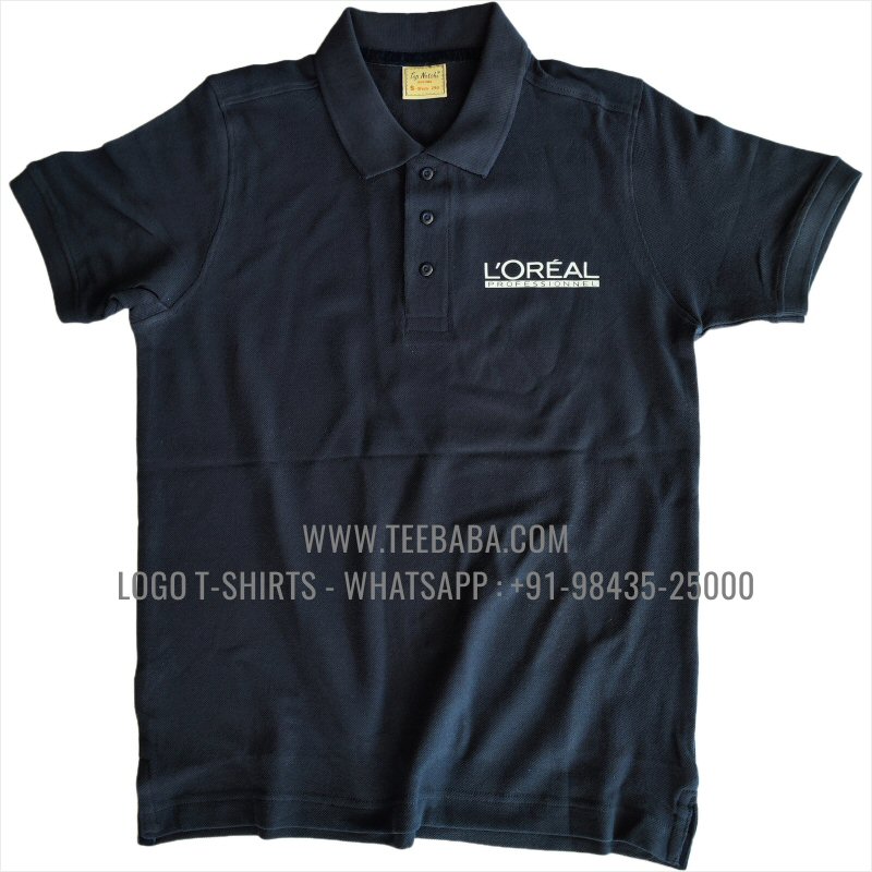 Saloon Uniform Collar Polo T-Shirt