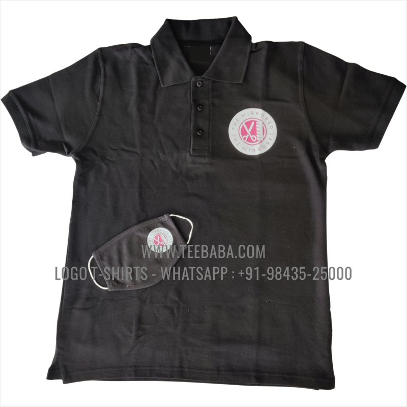 Saloon Uniform Collar Polo T-Shirt