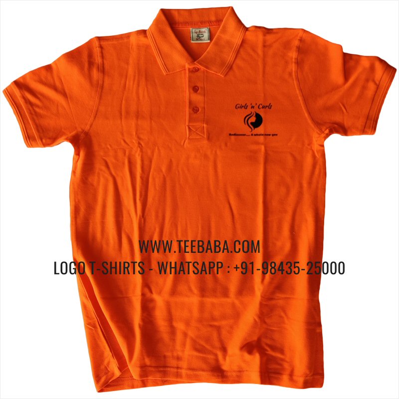 Saloon Uniform Collar Polo T-Shirt