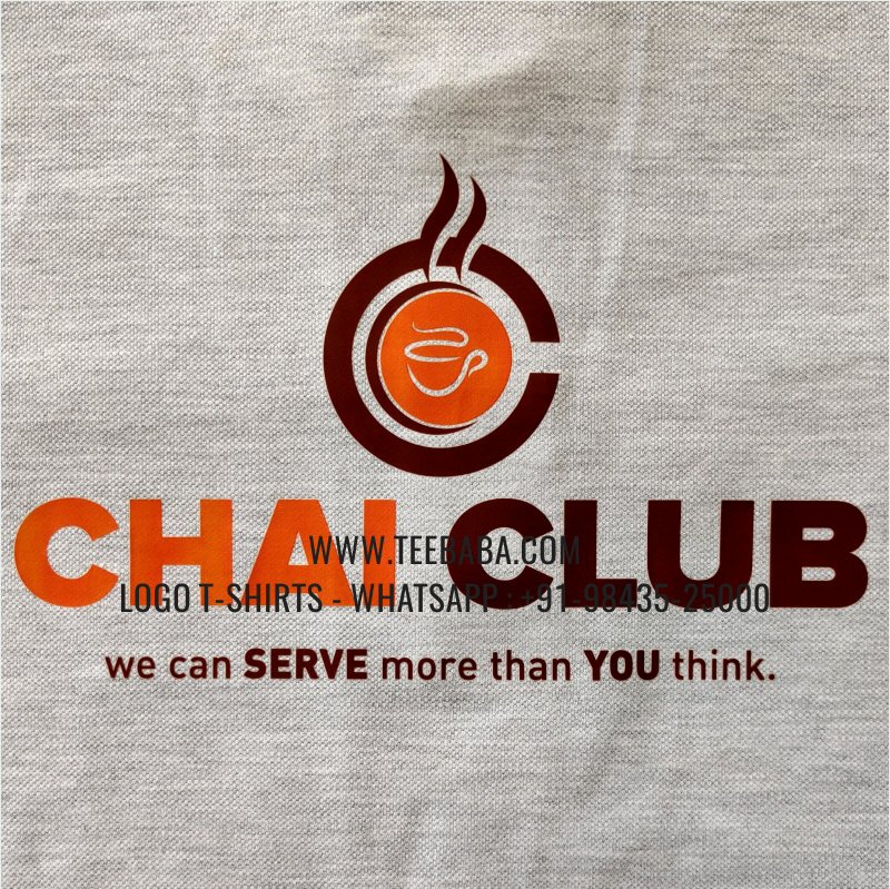 Tea Shop Uniform Collar Polo T-Shirt
