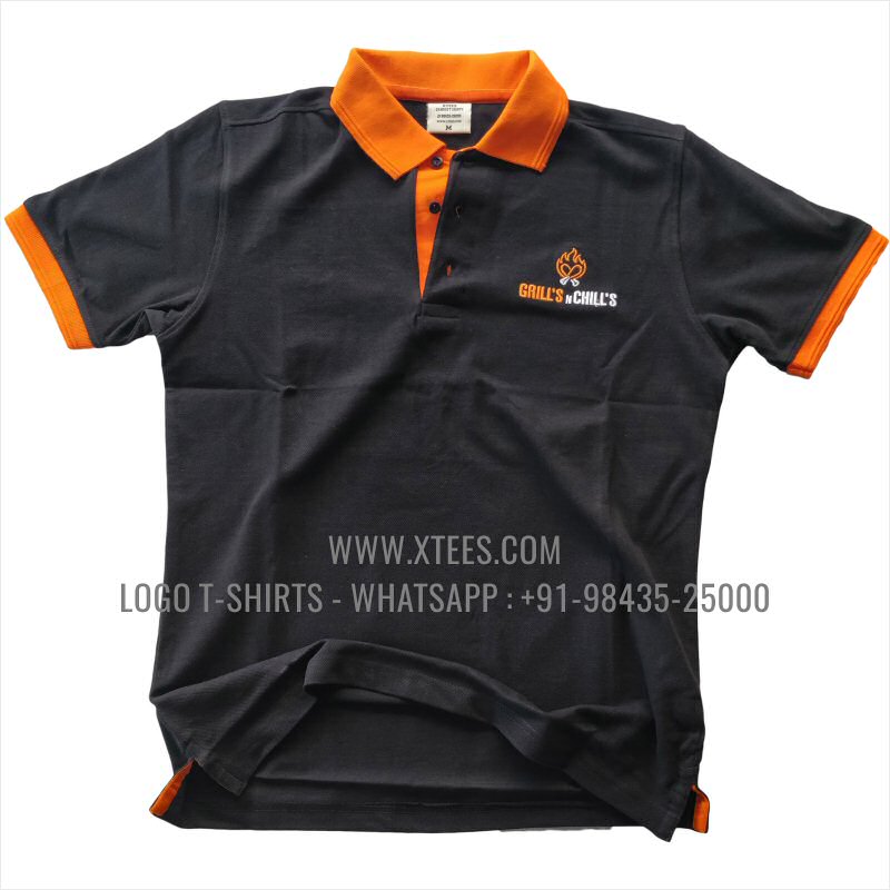 Uniform Collar Polo T-Shirt