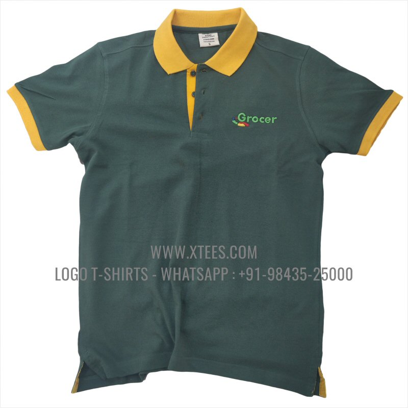 Uniform Collar Polo T-Shirt