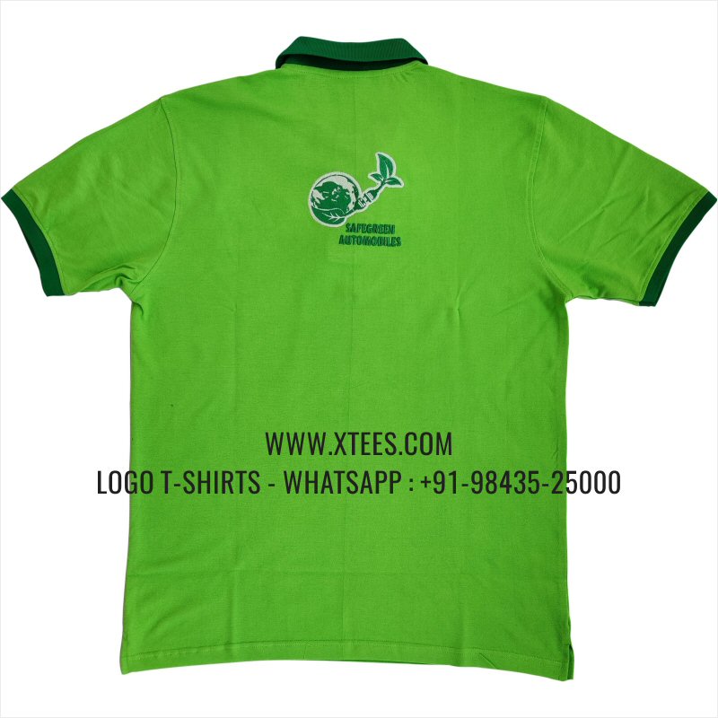 Vehicle Showrooms Uniform Collar Polo T-Shirt