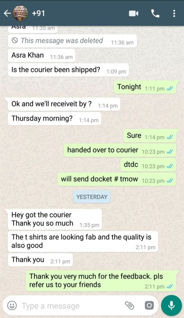 CUSTOMER FEEDBACK 418 01