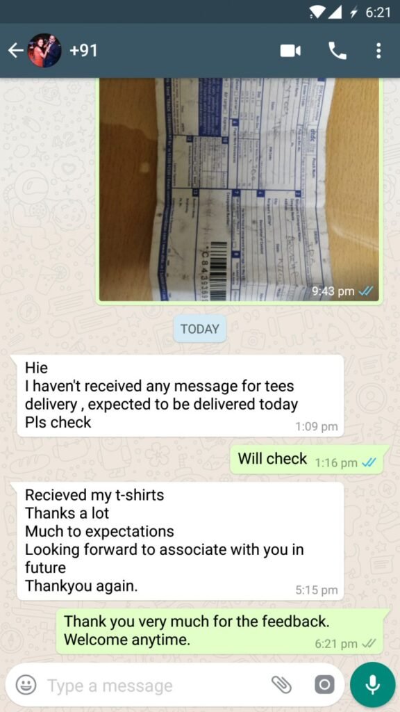 CUSTOMER FEEDBACK 427 10