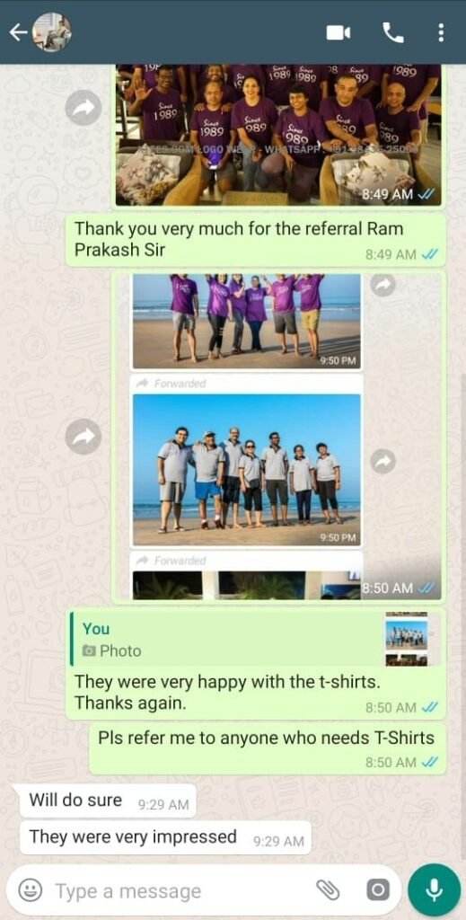 CUSTOMER FEEDBACK 319 100