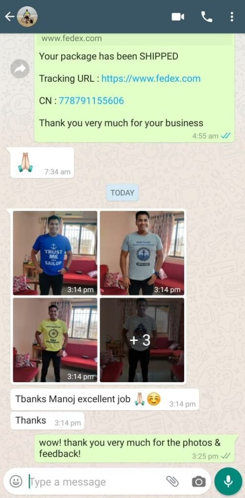 CUSTOMER FEEDBACK 326 107