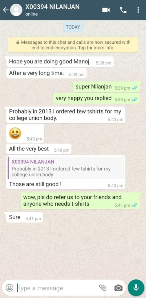 CUSTOMER FEEDBACK 343 124