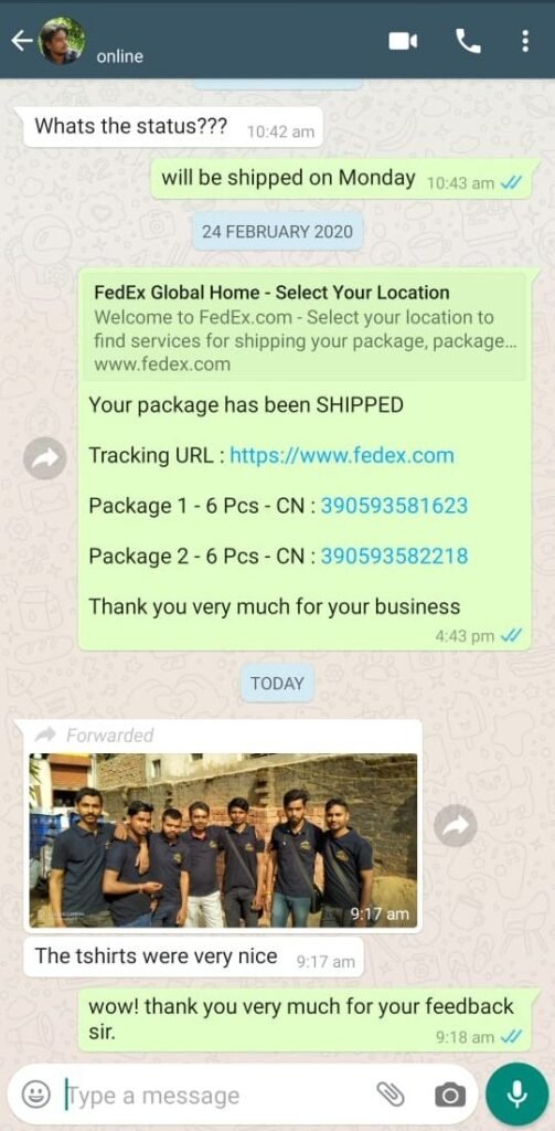 CUSTOMER FEEDBACK 349 130