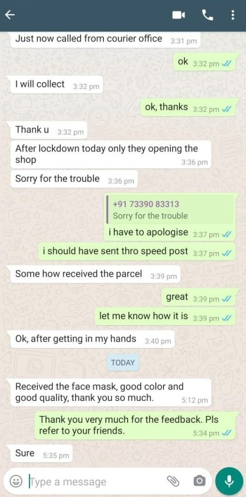 CUSTOMER FEEDBACK 360 141