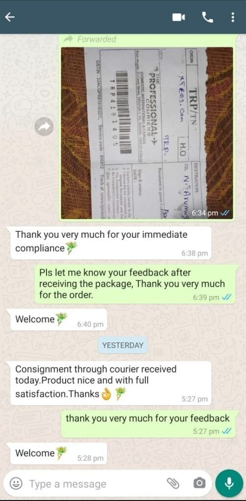 CUSTOMER FEEDBACK 372 153