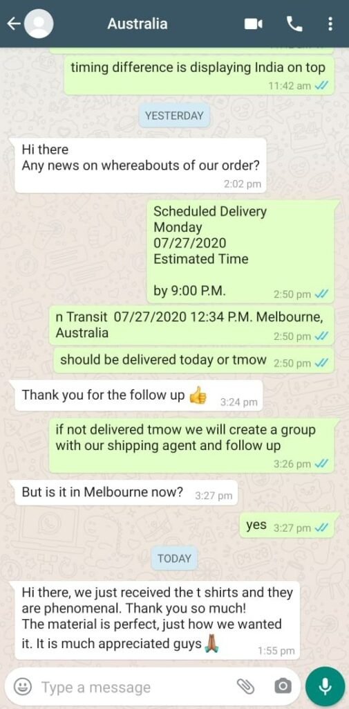 CUSTOMER FEEDBACK 390 171