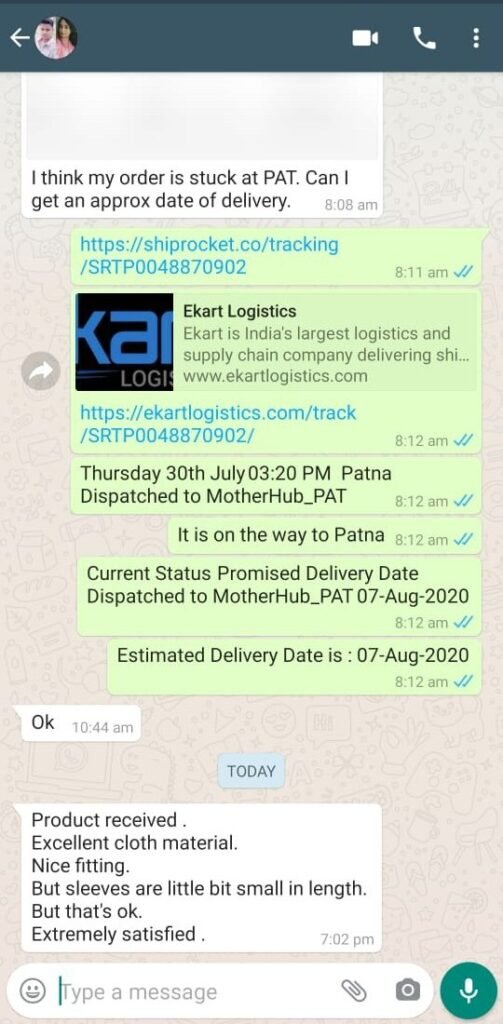 CUSTOMER FEEDBACK 391 172