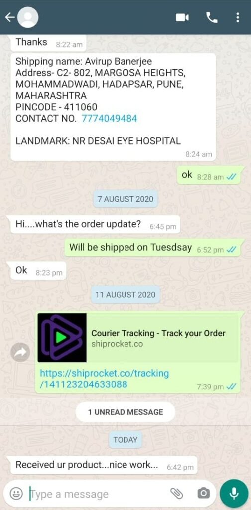 CUSTOMER FEEDBACK 395 176