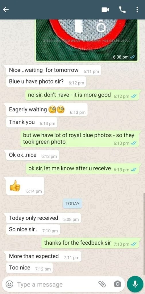 CUSTOMER FEEDBACK 234 213