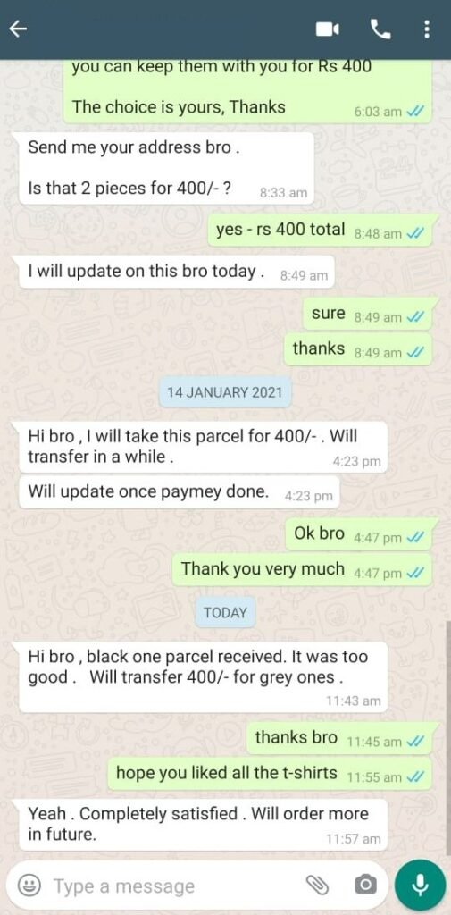 CUSTOMER FEEDBACK 250 229