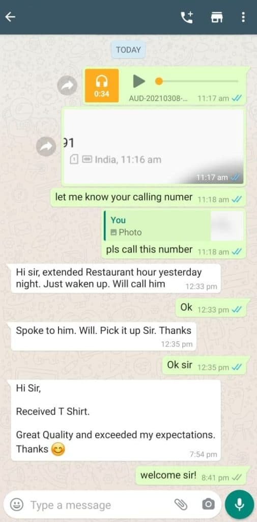 CUSTOMER FEEDBACK 266 245