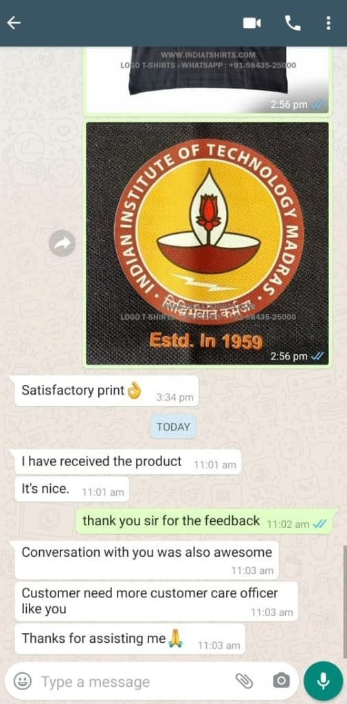 CUSTOMER FEEDBACK 273 252