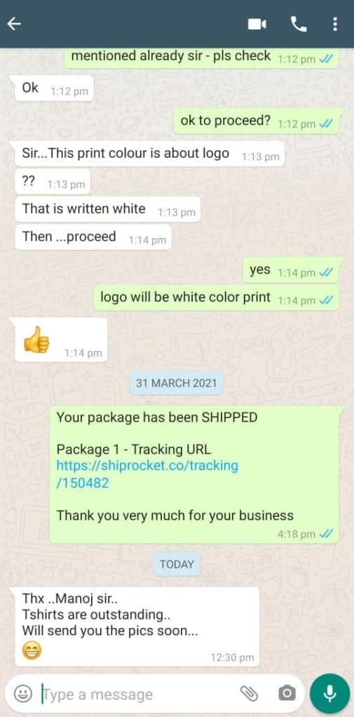 CUSTOMER FEEDBACK 280 259