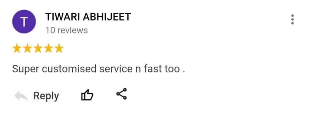 CUSTOMER FEEDBACK 302 281