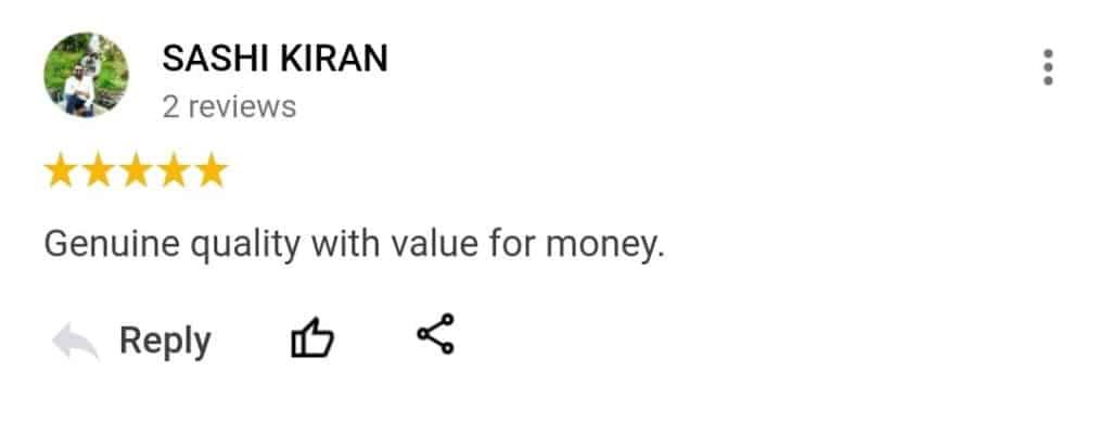 CUSTOMER FEEDBACK 314 293