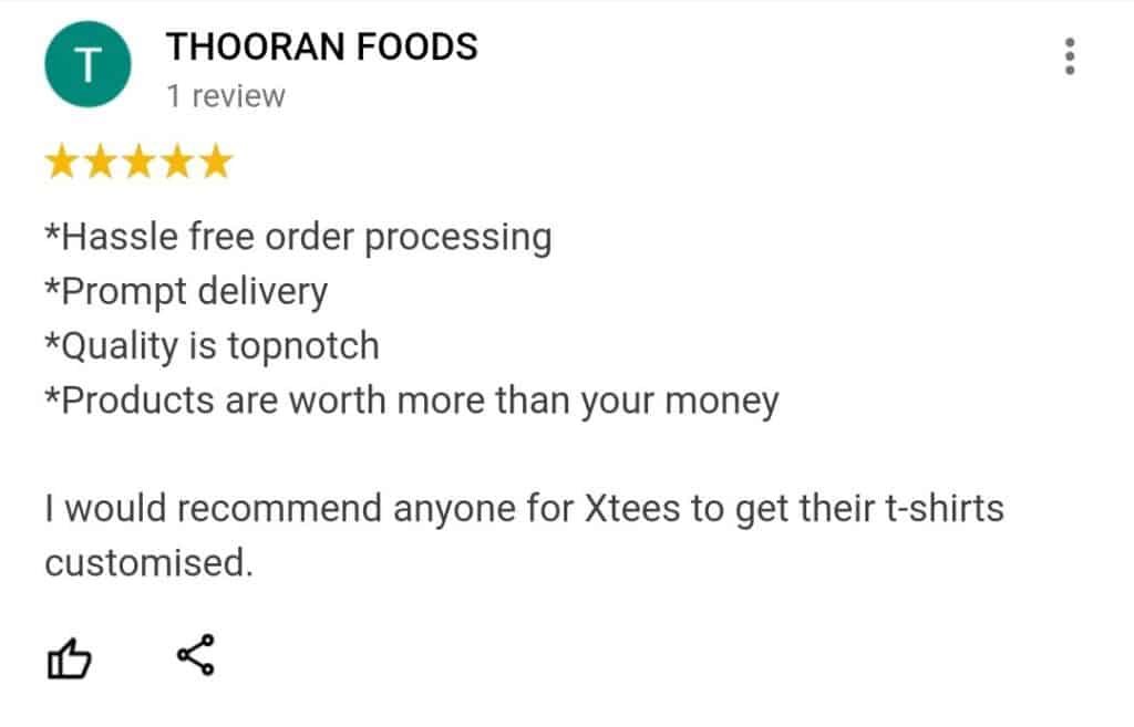 CUSTOMER FEEDBACK 317 296