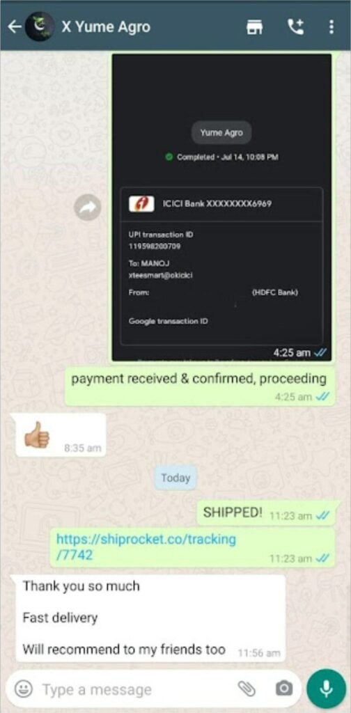 CUSTOMER FEEDBACK 129 306