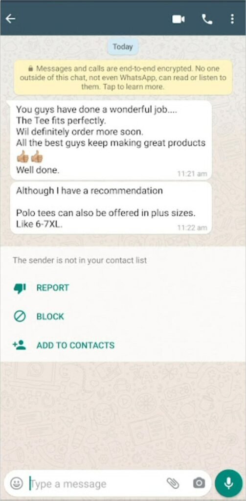 CUSTOMER FEEDBACK 141 318