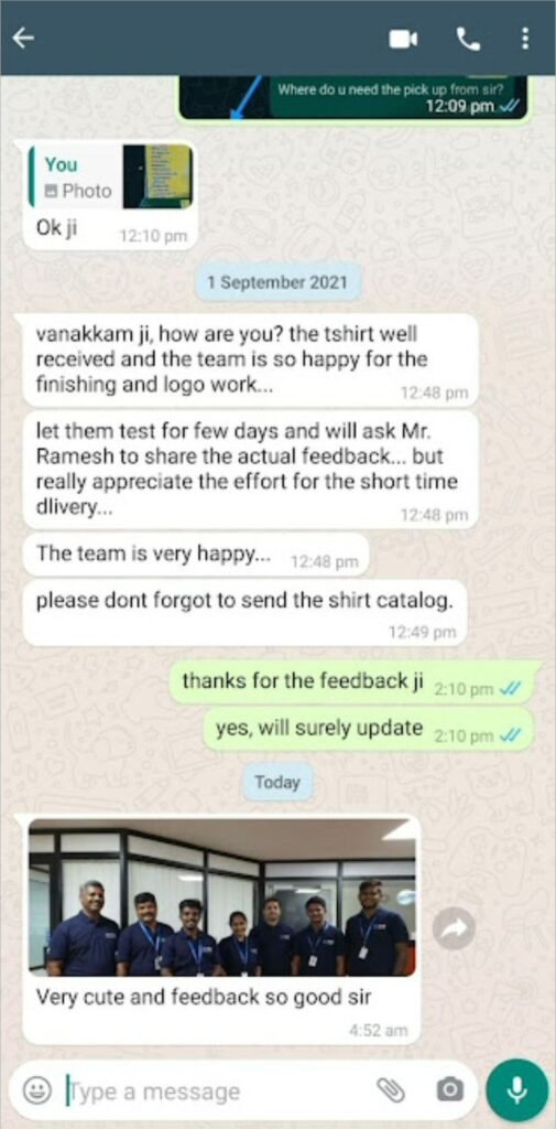 CUSTOMER FEEDBACK 143 320