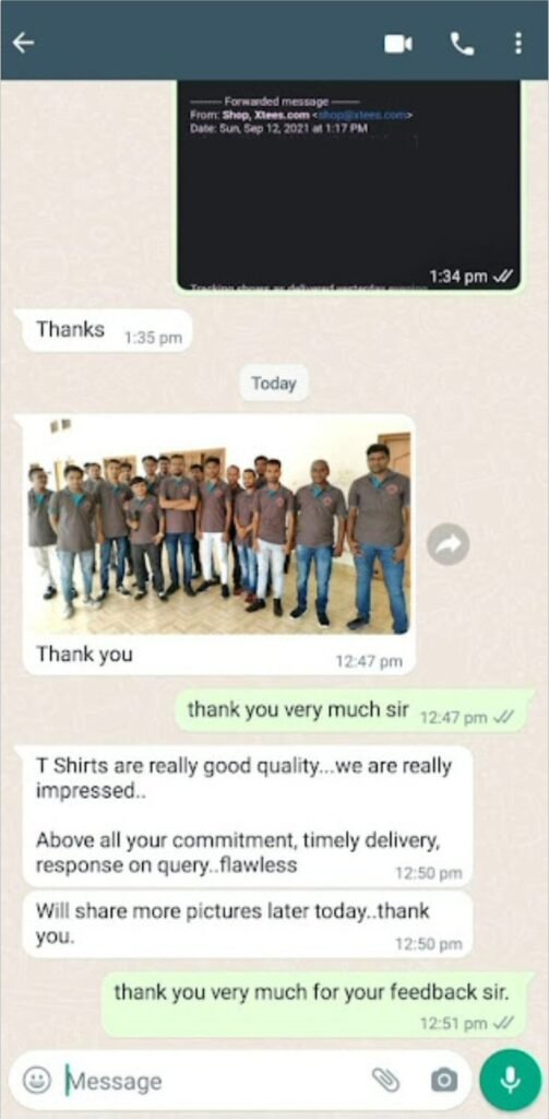 CUSTOMER FEEDBACK 150 327