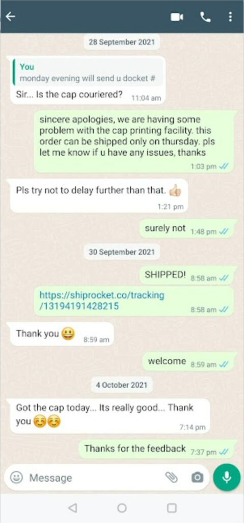 CUSTOMER FEEDBACK 154 331