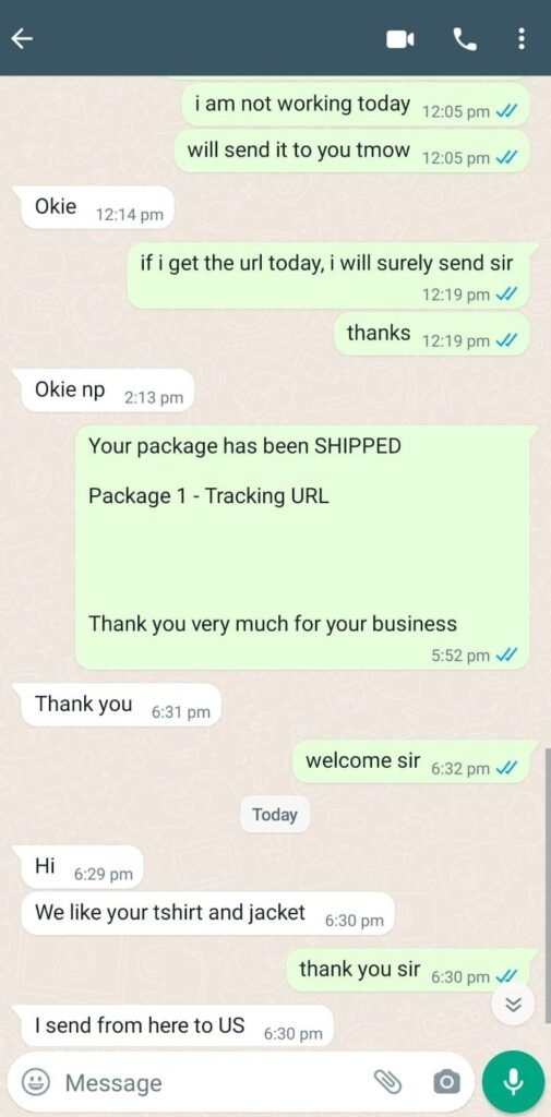 CUSTOMER FEEDBACK 167 344