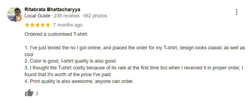 CUSTOMER FEEDBACK 184 361