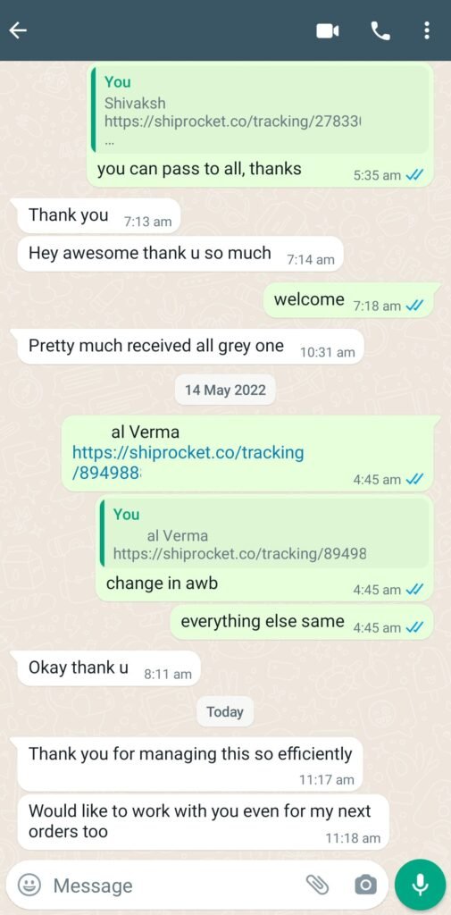 CUSTOMER FEEDBACK 210 387