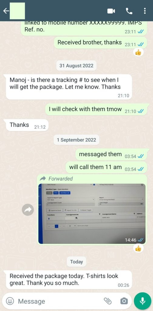 CUSTOMER FEEDBACK 33 408 2